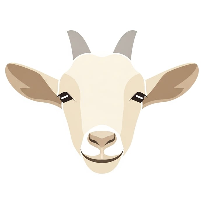 Easy Goat Face Drawing for Beginners Easy Goat Face Drawing for Beginners