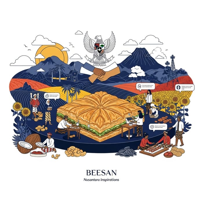 Premium Baklava Packaging: Nusantara Culinary Collaboration