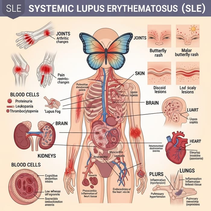 Systemic Lupus Erythematosus: Symptoms & Effects Explained