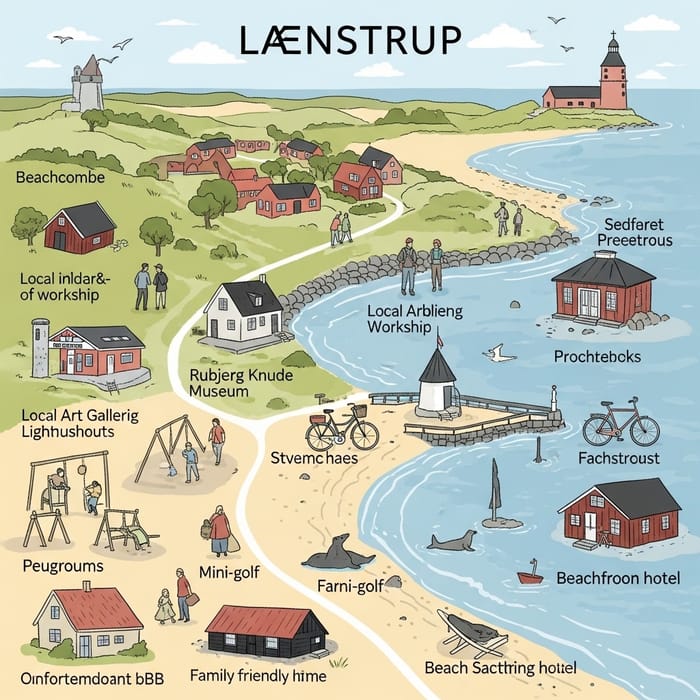 Explore Lønstrup, Denmark: Unveiling Family-Friendly Gems