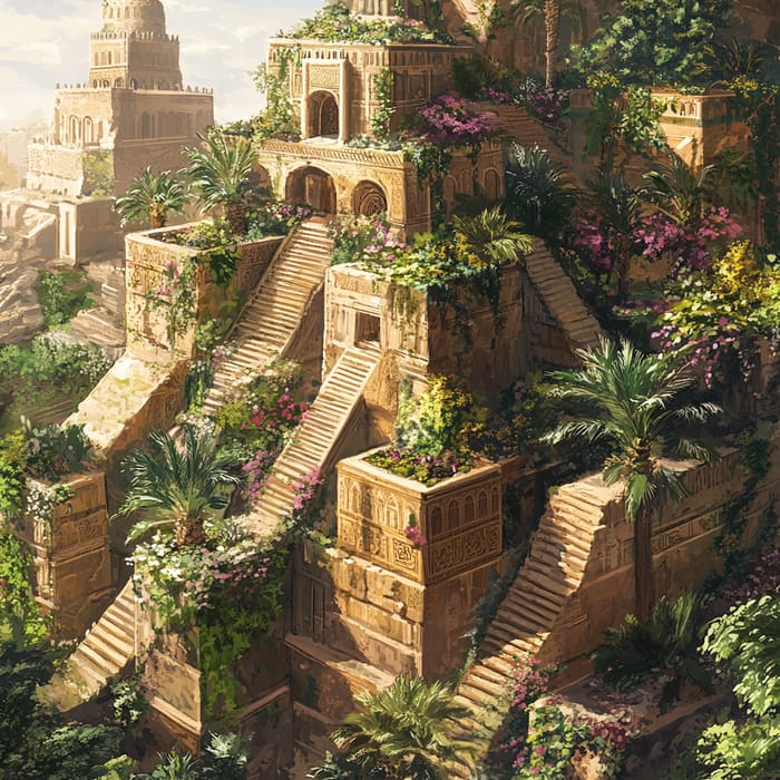 Explore the Ancient Hanging Gardens of Babylon