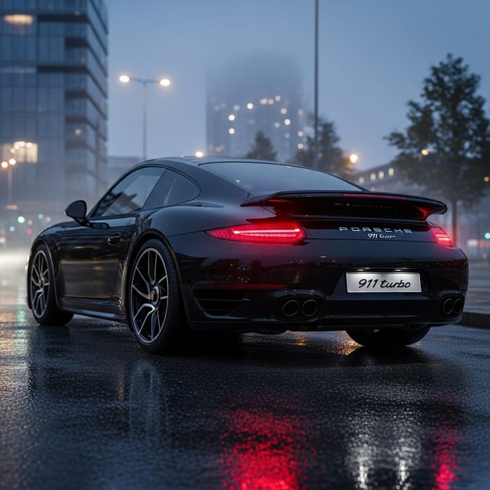 Porsche 911 Turbo in White
