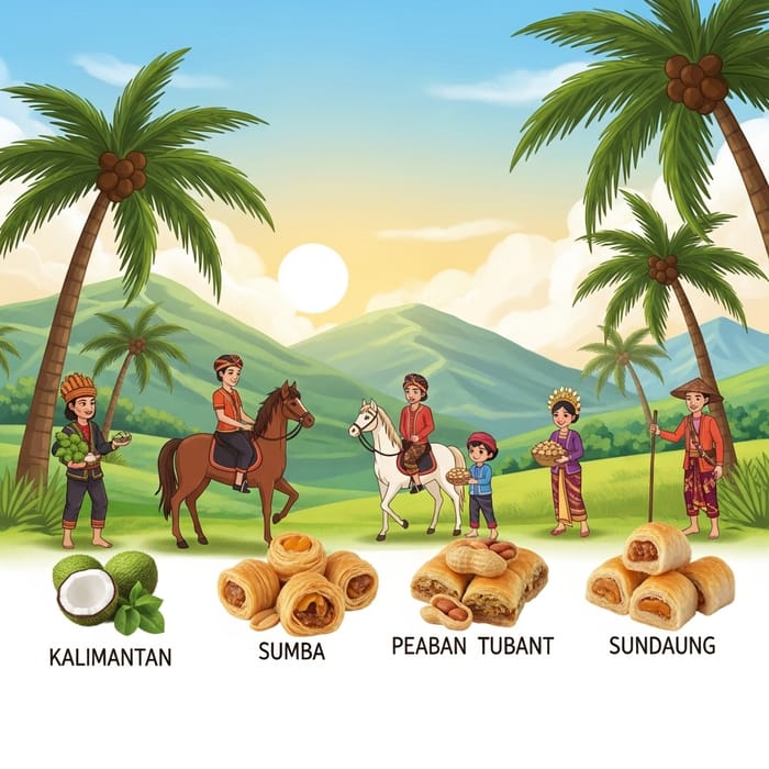 Nusantara's Culinary Harmony: Baklava Gift from Diverse Cultures Nusantara's Culinary Harmony: Baklava Gift from Diverse Cultures