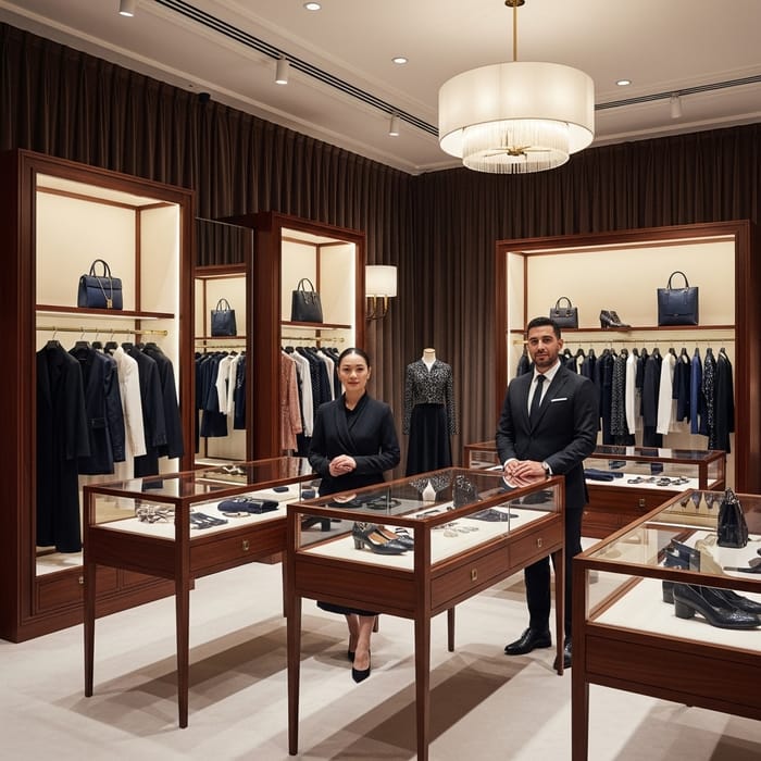 Sophisticated Pop-Up Store Design for Anne Hathaway Sophisticated Pop-Up Store Design for Anne Hathaway