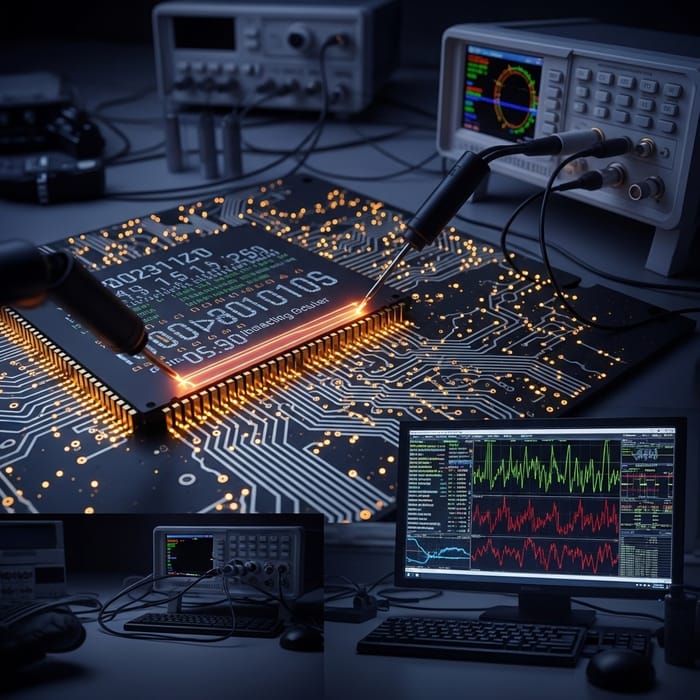IC Chip Debugging Process