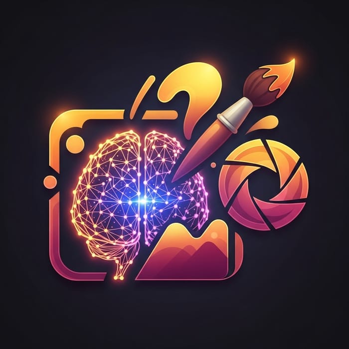 DALL-E3 Generated Icon in Warm Tones DALL-E3 Generated Icon in Warm Tones