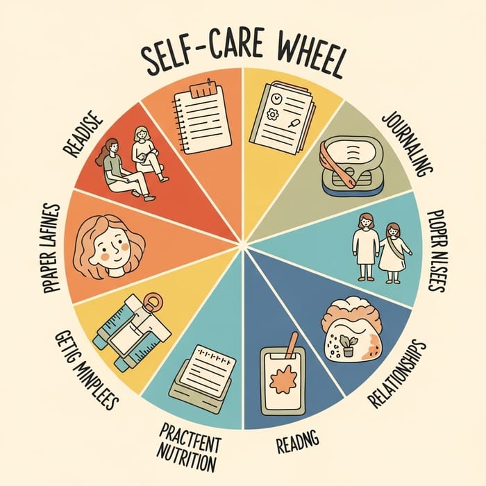 Create Your Ideal Self Care Wheel Create Your Ideal Self Care Wheel