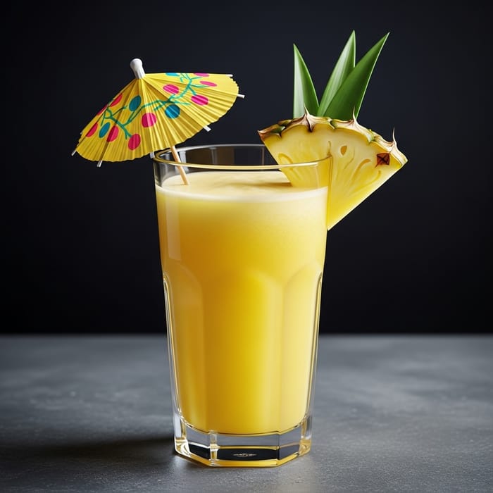 Fresh Pineapple Juice - Vibrant & Delicious Drink Fresh Pineapple Juice - Vibrant & Delicious Drink