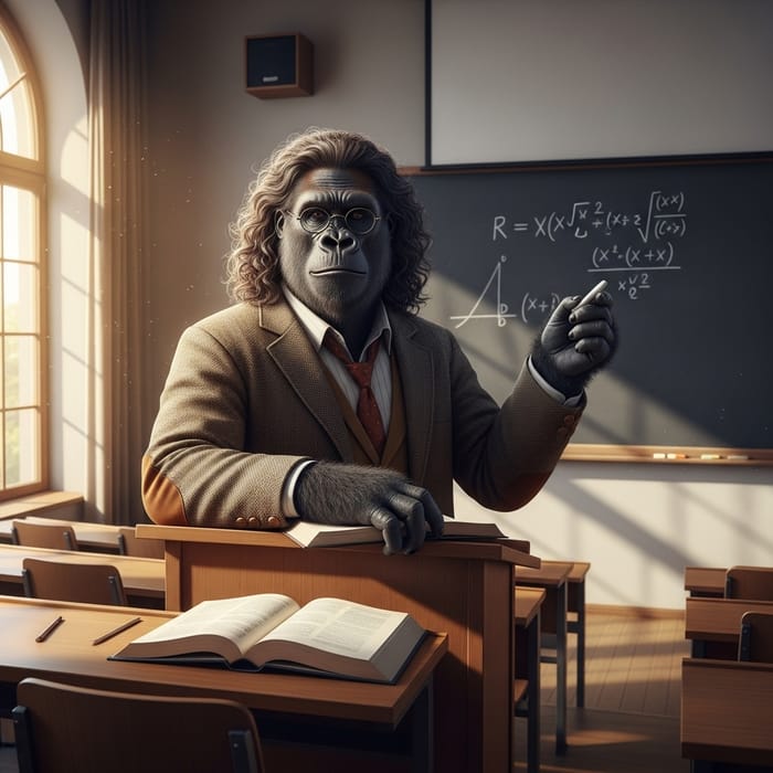 Gorilla Professor: A Unique Twist on Teaching Gorilla Professor: A Unique Twist on Teaching