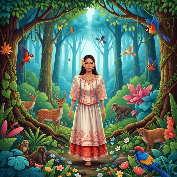 Maria Makiling: Enchanting Guardian of Philippine Forests Maria Makiling: Enchanting Guardian of Philippine Forests