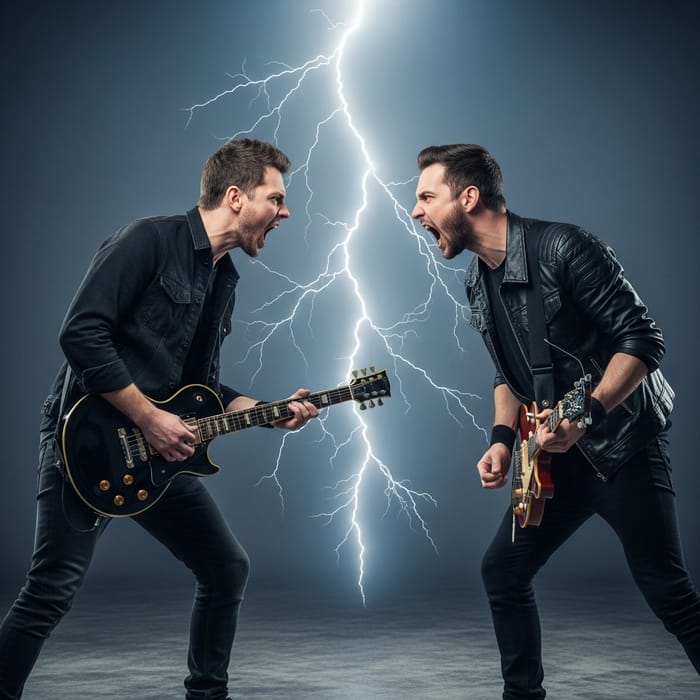 Intense Clash of European Musicians with Lightning Bolt