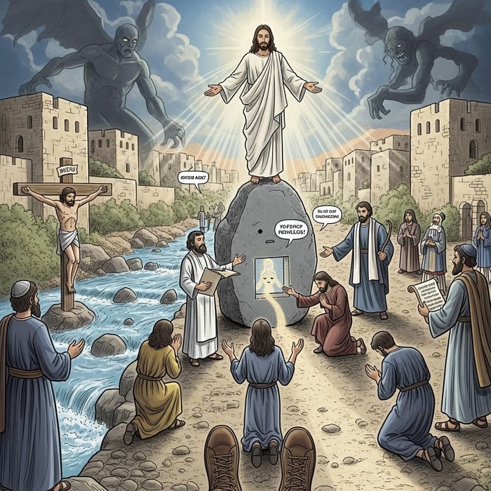 Symbolic Scene in Israel: Embodiment of God and Redemption
