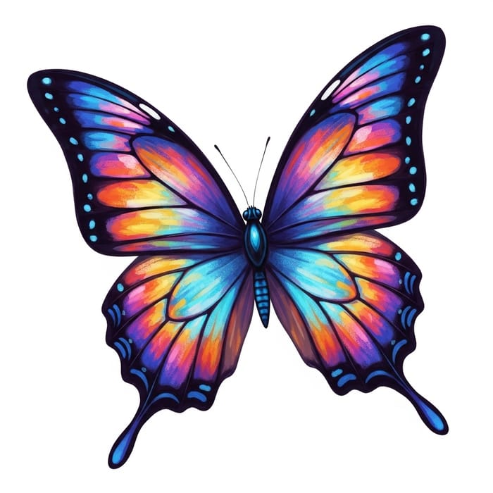 Kaleidoscope of Colors: Butterfly in Elegant Flight | Nature's Beauty Captured Kaleidoscope of Colors: Butterfly in Elegant Flight | Nature's Beauty Captured