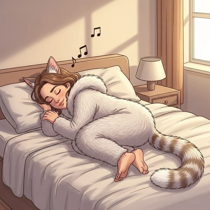 Woman's Transformation into a Cat | Magical Metamorphosis Tale Woman's Transformation into a Cat | Magical Metamorphosis Tale