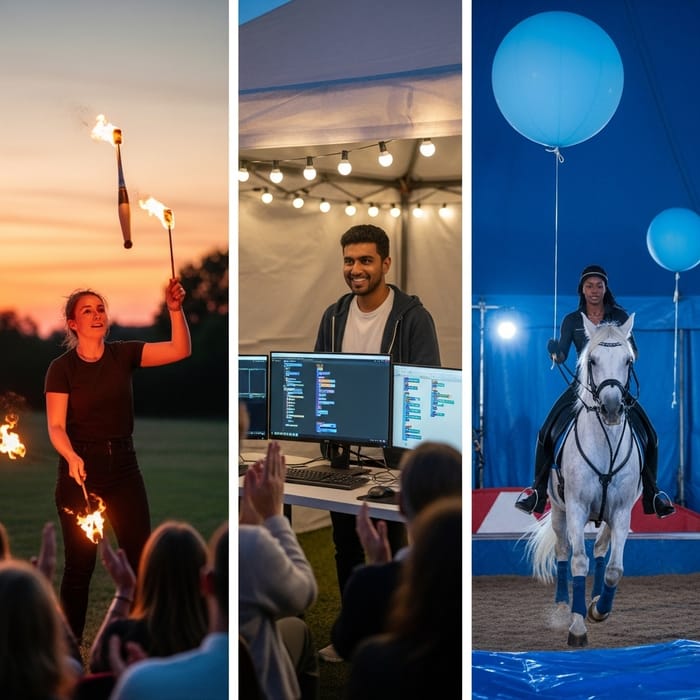 Event Program: Talent Show, Coding Workshop & Equestrian Display