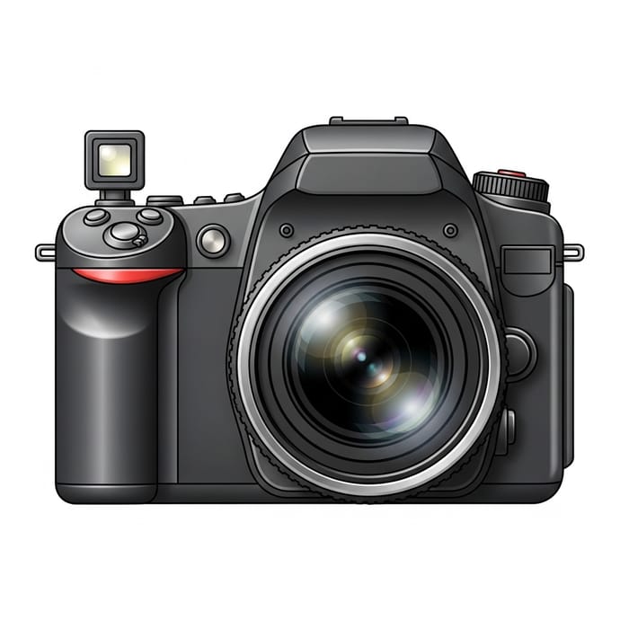 Camera Icon for Phone or Camera Photography | Realistic Design Camera Icon for Phone or Camera Photography | Realistic Design