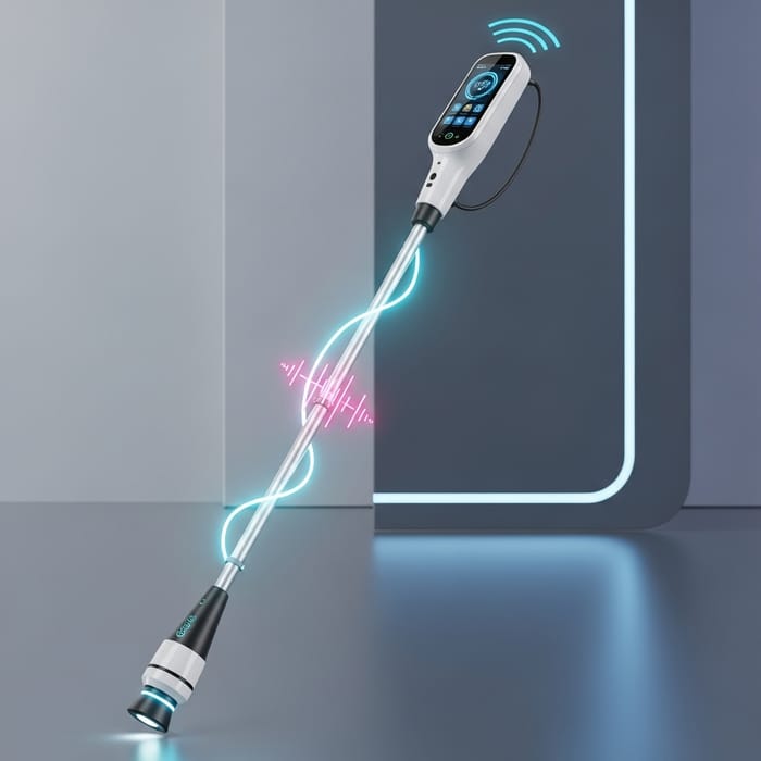 Futuristic AI-Integrated White Cane for Mobility Futuristic AI-Integrated White Cane for Mobility