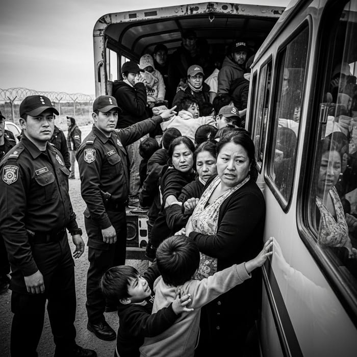 Deportation Scenes | Gritty Documentary Photography Deportation Scenes | Gritty Documentary Photography