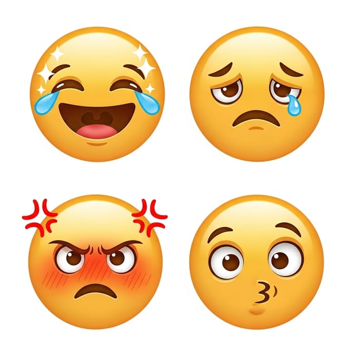 Expressive Twitch Emotes for Digital Streaming | Set of Emotes Expressive Twitch Emotes for Digital Streaming | Set of Emotes