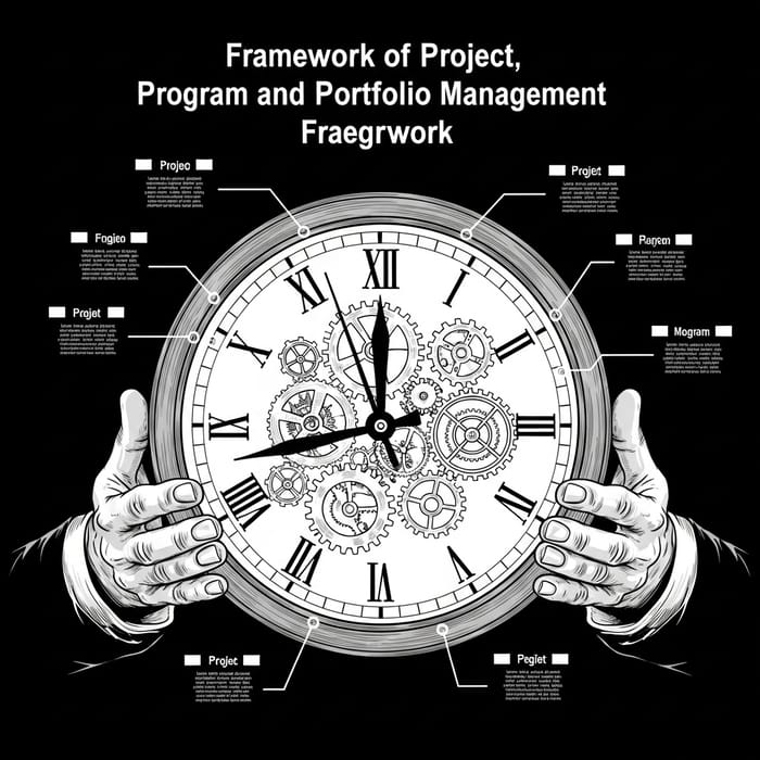 Visualize Agile Clock Infographic: Project, Programme & Portfolio Management Visualize Agile Clock Infographic: Project, Programme & Portfolio Management