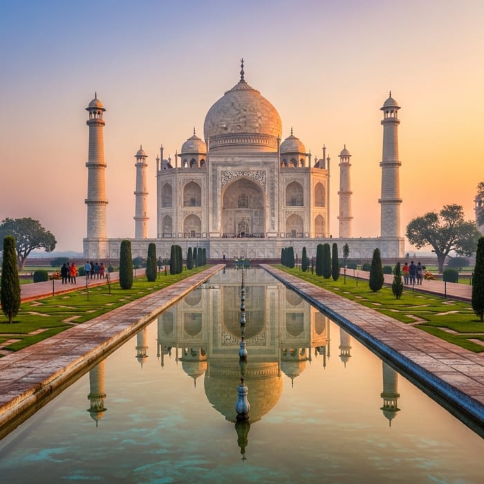 Discover the Majestic Beauty of Taj Mahal in India Discover the Majestic Beauty of Taj Mahal in India
