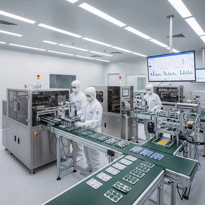 Modern Technology with Clean Room PVC Blister Production Line Modern Technology with Clean Room PVC Blister Production Line