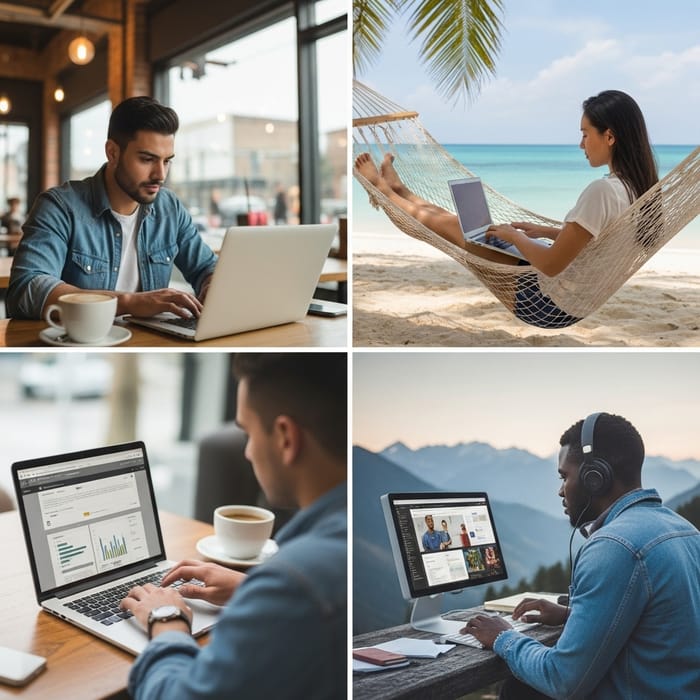 Top Jobs for Digital Nomads in Marketing, Writing, Web Design