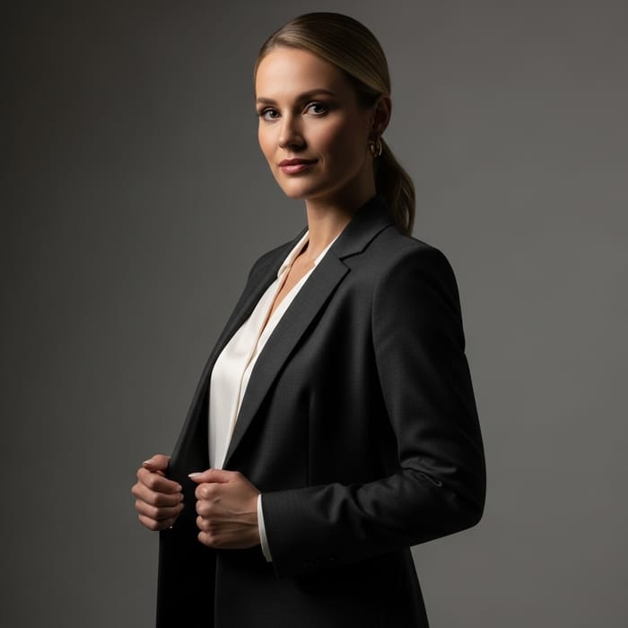 Sophisticated Business Attire Photography | Studio Portrait Sophisticated Business Attire Photography | Studio Portrait