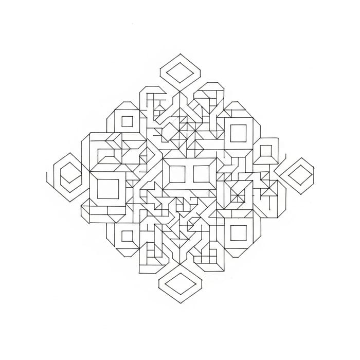 Drawing Tessellation: Endless Shape Repetition Tutorial