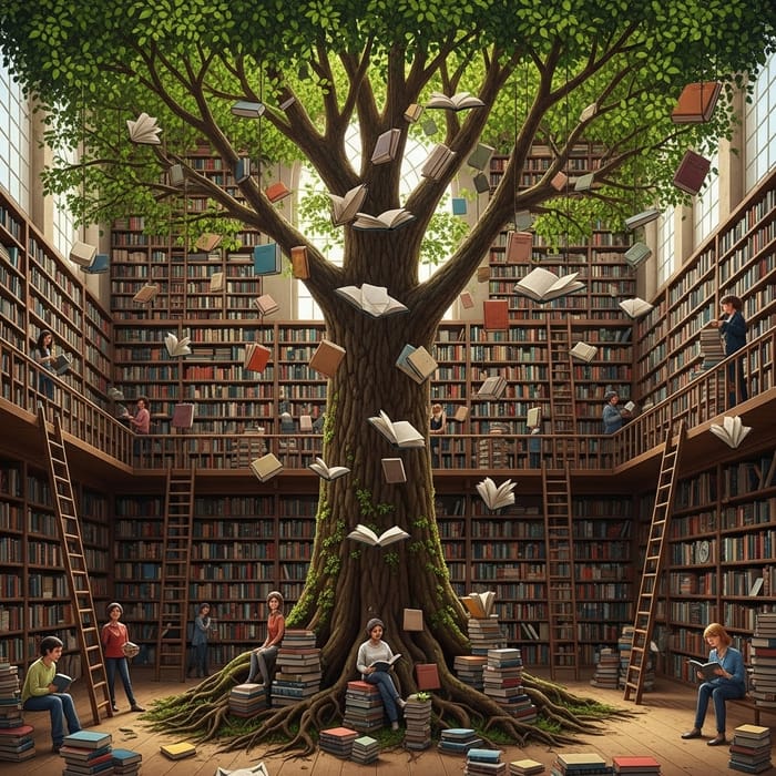 Tree of Knowledge - Symbol of Wisdom & Growth Tree of Knowledge - Symbol of Wisdom & Growth
