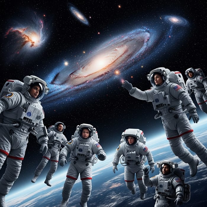 Abstract Space Exploration by a Diverse Team Abstract Space Exploration by a Diverse Team