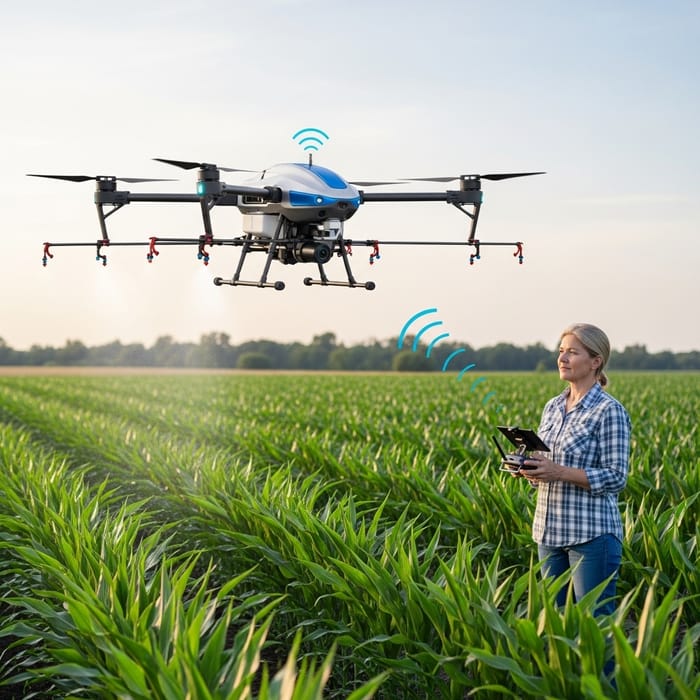 Smart Agriculture: Drones Enhancing Modern Farming Smart Agriculture: Drones Enhancing Modern Farming