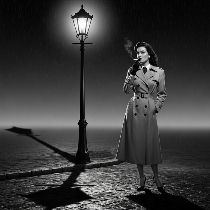 Vintage Film Noir: Rachael Wilson Character Vintage Film Noir: Rachael Wilson Character