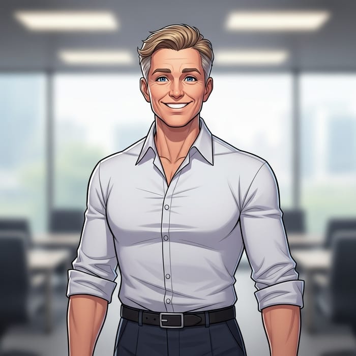 Trustworthy & Kind 50-Year-Old Professional | Strong & Generous