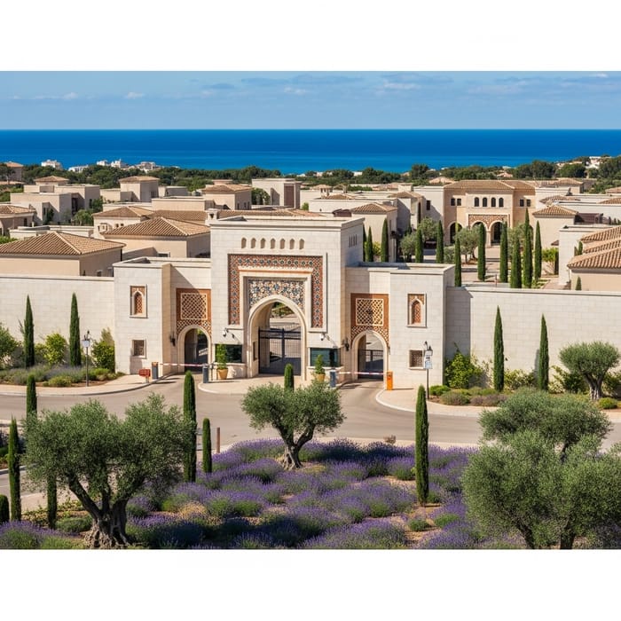 Enhancing Security with Mediterranean Design Elements