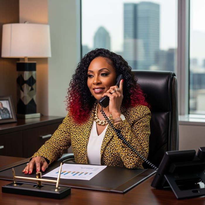 Powerful CEO in Opulent Office, Stylish Dior Suit, Confidence & Poise Powerful CEO in Opulent Office, Stylish Dior Suit, Confidence & Poise