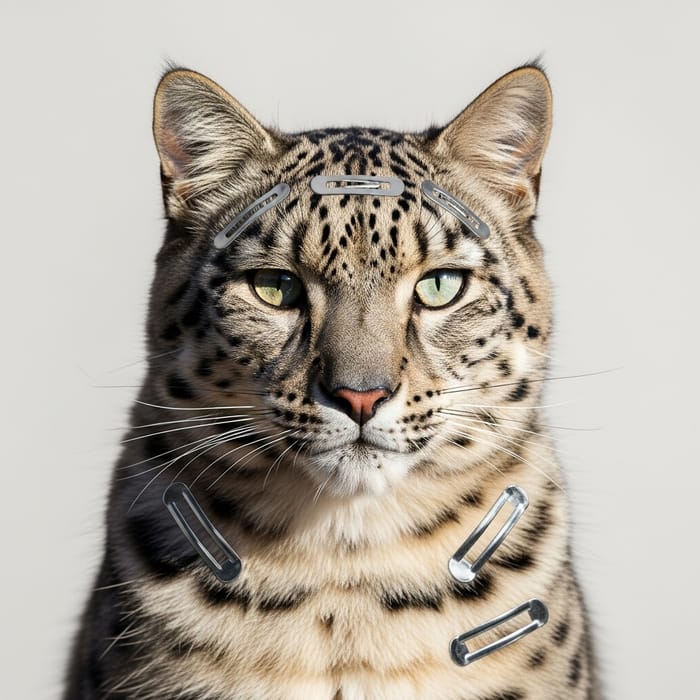 Brave and Audacious Village Cat Becomes Snow Leopard with 3 Clips Brave and Audacious Village Cat Becomes Snow Leopard with 3 Clips