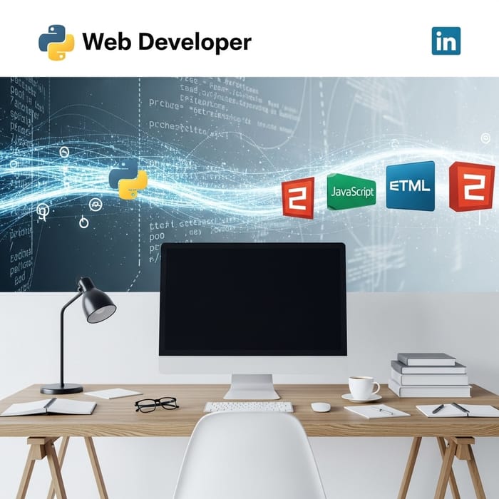 Professional Web Developer Banner | LinkedIn
