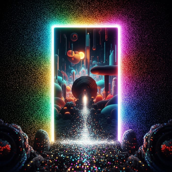 Pixel Portal: A Gateway to Vibrant Dimensions