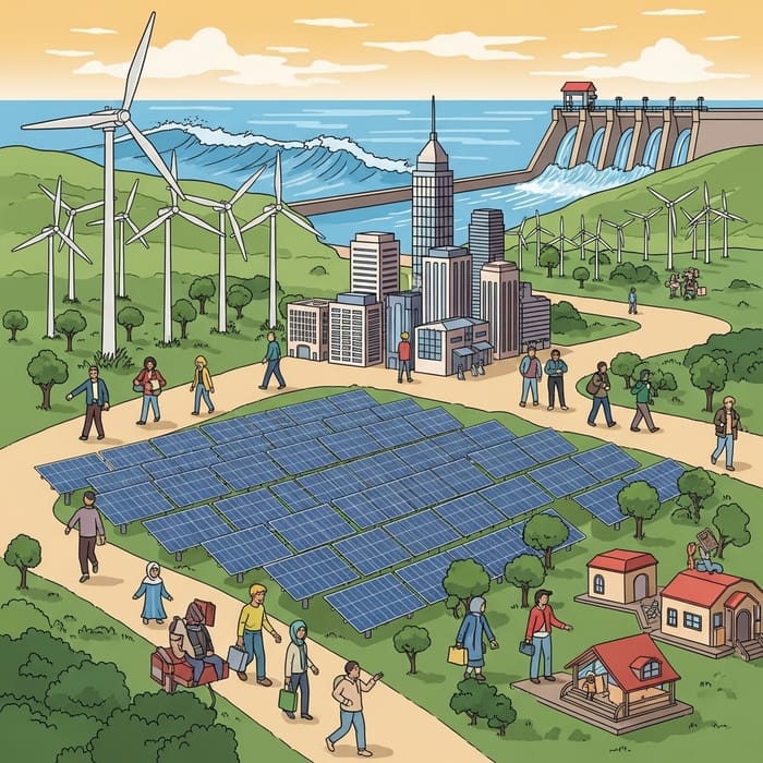 Visualizing a Sustainable City with Renewable Energy Visualizing a Sustainable City with Renewable Energy