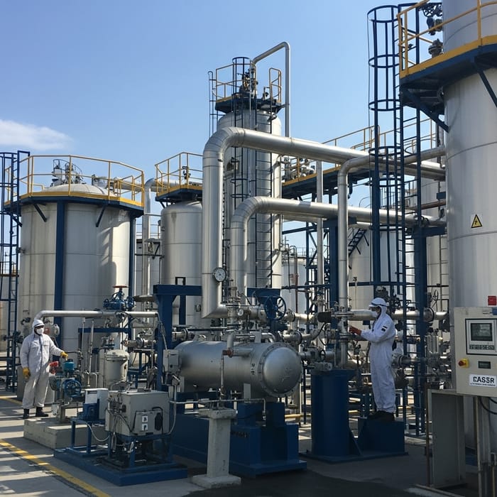 Gasoline Fraction Purification Process: Industrial Machinery & Safety Standards