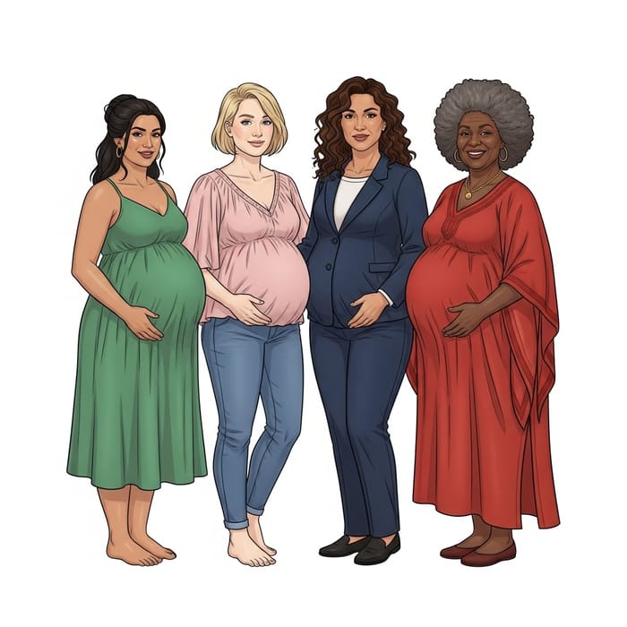 Beautiful Women Embracing Body Positivity Beautiful Women Embracing Body Positivity