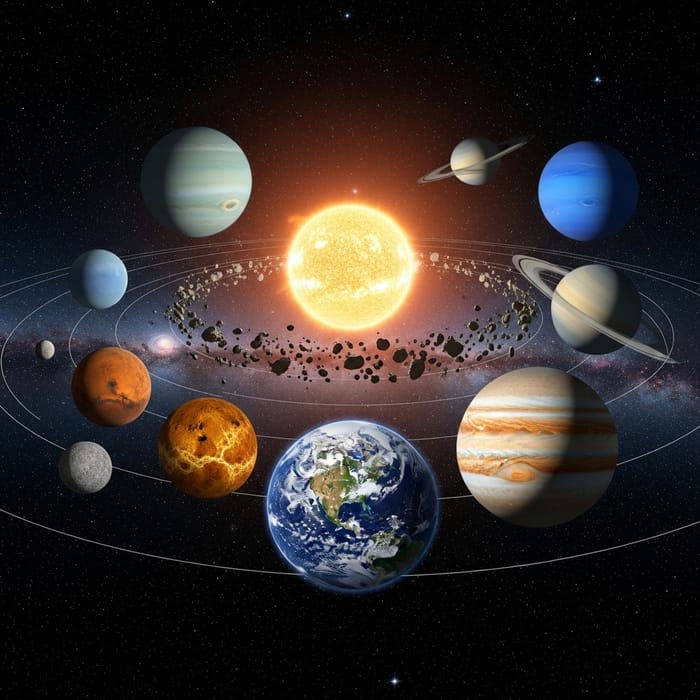 360-Degree View of the Solar System