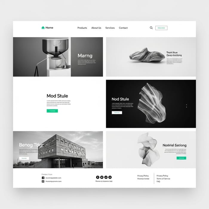 Modern Website Design | Elegant Minimalism