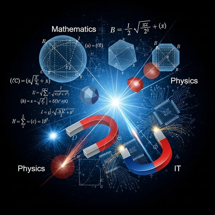 Intriguing Science Illustration: Math, Physics & IT