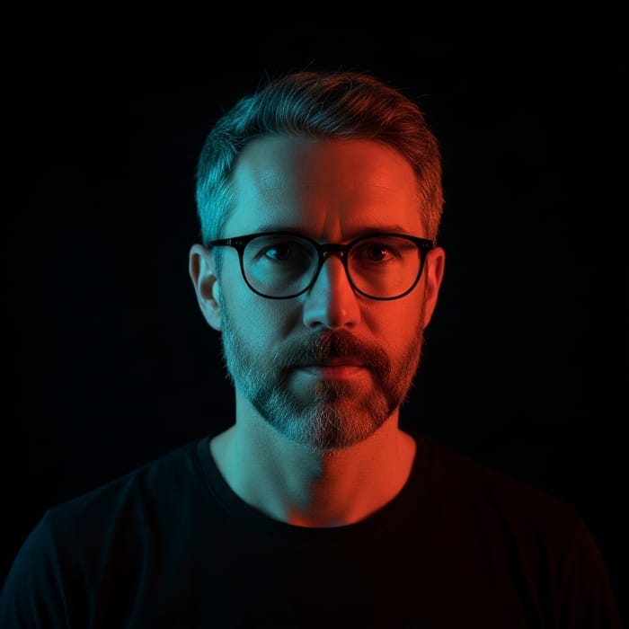 Modernist Self-Portrait Embodying Contemporary Photography