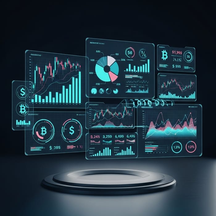 Futuristic Financial Data | Digital Dashboard Insights Futuristic Financial Data | Digital Dashboard Insights