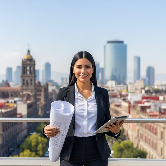 34-Year-Old Millennial Female Engineer in Mexico City | Industrial Project Manager