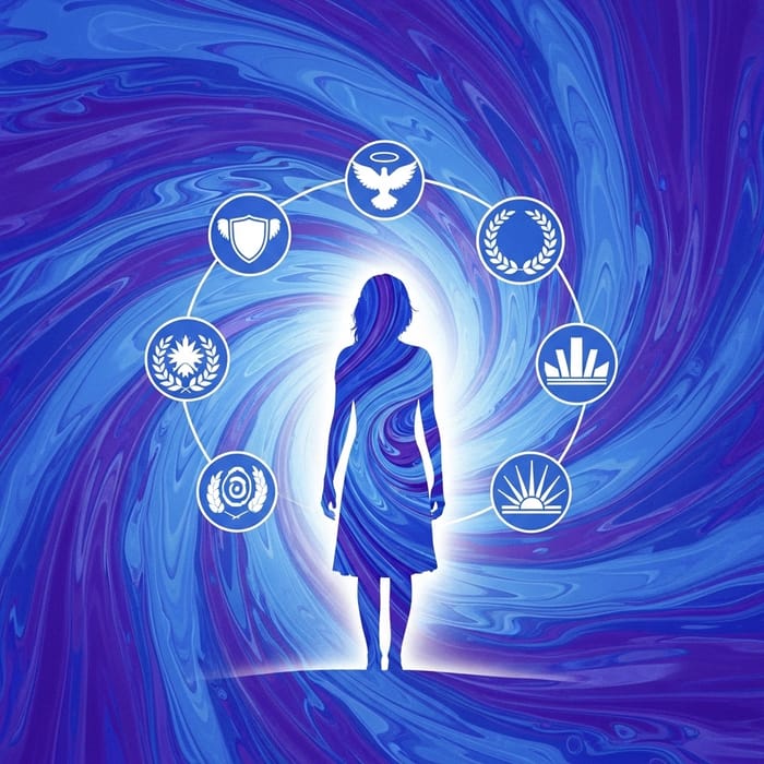 Swirling Love and Gratitude for a Cherished Woman