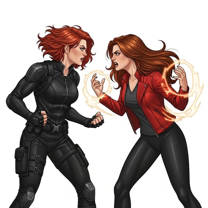 Natasha Romanoff & Wanda Maximoff Argue Natasha Romanoff & Wanda Maximoff Argue
